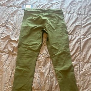 Born Primitive - pleated moto leggings (tactical green) - medium